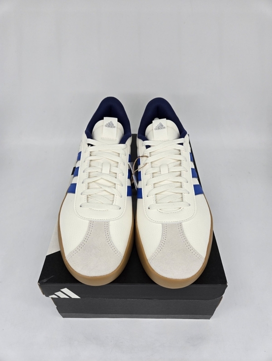 Adidas Mens VL Court 3.0 JR8634 Core White Bright Royal Dark Blue Shoe Size 10.5 main image 8
